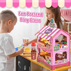 66 pz giochi da interni e giochi per interni giochi <span class=keywords><strong>di</strong></span> cucina e cibo giocattoli dolci negozio <span class=keywords><strong>di</strong></span> giochi con cibo per bambini - Product Image 4