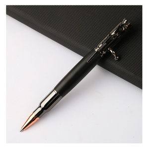 Stylo bille de luxe en métal en forme de balle, à mécanisme à ressort, avec logo personnalisé, en métal, pour cadeaux VIP et articles de papeterie - Product Image 2