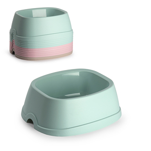 Ciotola per Animali Domestici L SurT Vrm in Plastica, Capacità Standard, Durevole, Riutilizzabile, Colori Assortiti, Organizzazione e Stoccaggio Domestico - Product Image 1