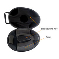 Étui de casque de moto personnalisé EVA, affichage de Football pleine taille pour le rangement et les voyages
