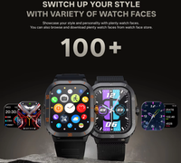 Reloj Inteligente C50 Pro con Monitor de Actividad Física, Batería Grande de 350 mAh, Resistente al Agua, Llamadas Bluetooth, Monitor de Frecuencia Cardíaca y Sueño, Deportivo para Android e IOS