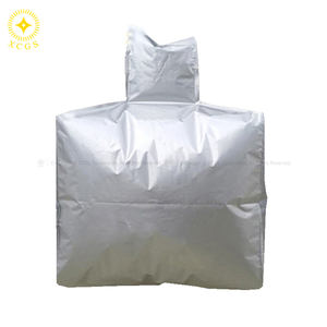Custom Printed Square Bottom <b>FIBC</b> Foil <b>Bags</b> Branded Flexo Printing Packaging Industrial Materials Chemical Moisture Proof - Product Image 1