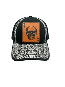 Casquettes personnalisées Sidifer, 5 panneaux, logo brodé, Lucky Las Vegas 777, Black Eight Ace Poker Hat, casquette de baseball, casquette de papa, casquettes de sport - Product Image 1