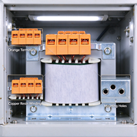 Transformateur de puissance monophasé robuste 700VA, tension personnalisée pour alimentation de laboratoire