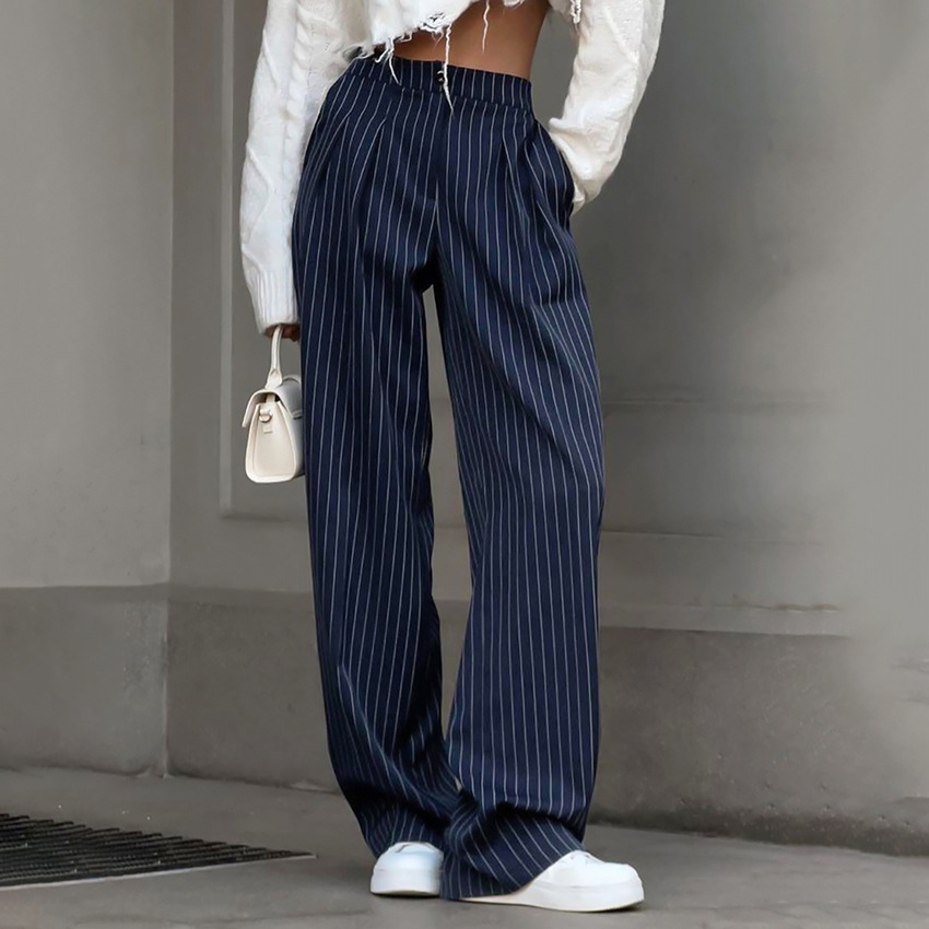 Baggy Pleated Pants - 2025 New Style High Waist Wide Leg