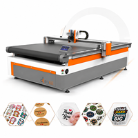 Máquina de Corte CNC para Impresión Publicitaria, Letreros de Perspex, Acrílico, Cartón KT, para Aceras, Patios y Jardines