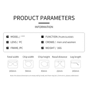 Thời trang Khung quang người đàn ông phụ nữ Nam Kính mắt theo toa kính mắt photochromic chống ánh sáng màu xanh kính - Product Image 5