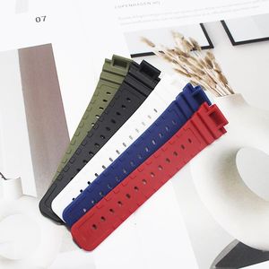 Correa de <span class=keywords><strong>Reloj</strong></span> de Silicona Suave para Hombre, Deportiva, de TPU y TPE, Resistente al Agua, Correa de Goma de Fluorocarbono, Correa de Resina para Hombre y <span class=keywords><strong>Mujer</strong></span>, <span class=keywords><strong>Casio</strong></span> - Product Image 3