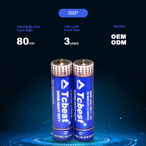 Nhà Máy Giá 1.5V AAA Kích thước Carbon kẽm Pin cho đồng hồ điều khiển từ xa và đồ chơi IEC tiêu chuẩn - Product Image 6