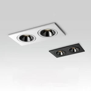 Nueva llegada Luz de techo de luz descendente ajustable Foco de aluminio empotrado LED ajustable 9W 12W Luces descendentes - Product Image 2