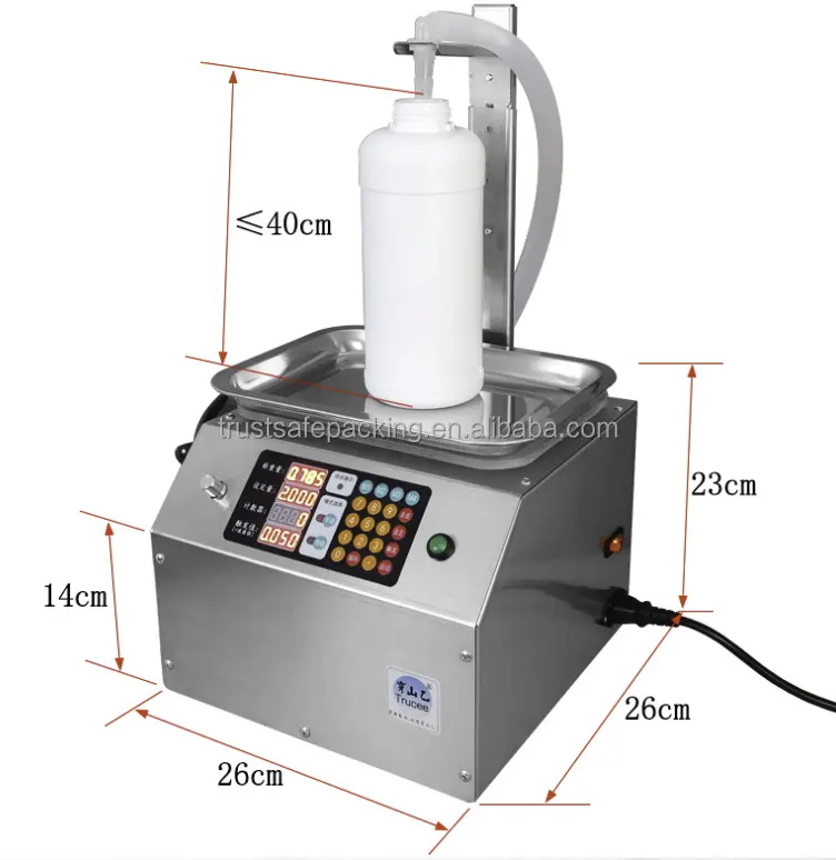 Small Weighing Automatic Quantitative Liquid Glue CNC Peristaltic Pump edible oil glue viscous liquid Filling Machine