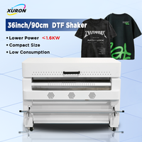 Xurong 90cm DTF Shaker à poudre entièrement automatique en acier, économe en énergie, haute efficacité, professionnel, direct usine, 36 pouces