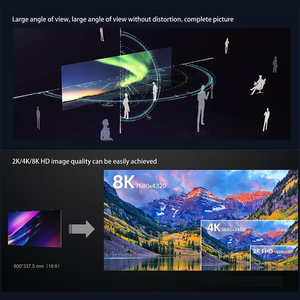 4K 8k đầy đủ màu sắc trong nhà <span class=keywords><strong>LED</strong></span> hiển thị nhỏ Pixel pitch video tường cho phòng hội nghị quảng cáo thang máy sử dụng HD hoạt hình - Product Image 2