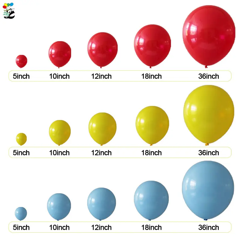 공장 직매 12 인치 둥근 모양 매트 파티 장식 라텍스 풍선