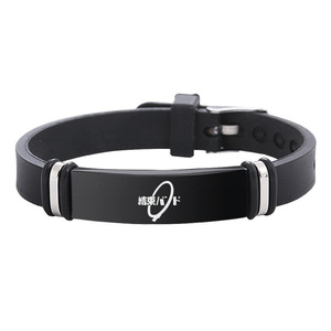 Bracelets Anime <span class=keywords><strong>BOCCHI</strong></span> <span class=keywords><strong>the</strong></span> <span class=keywords><strong>ROCK</strong></span> Gotou en acier inoxydable pour femmes et hommes, bracelet en silicone réglable, bijoux pour hommes - Product Image 3