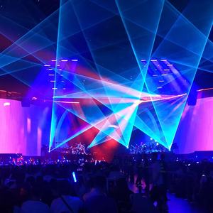 Lightful 40W RGB Escáner de alta velocidad DJ <span class=keywords><strong>Sky</strong></span> Concierto Proyector láser FB4 IP65 Impermeable Animación al aire libre Luces de escenario - Product Image 3