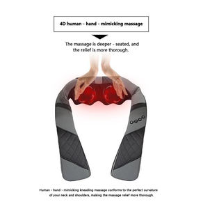 Masajeador eléctrico de espalda y cuerpo completo de fabricación de fábrica, varios modelos para aliviar el cuello y los hombros - Product Image 4