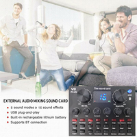 Carte son V8 Plus, interface audio USB, carte son V8
