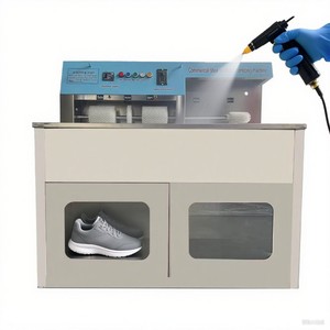 Lưới vải Hội Đồng Quản trị Vải Sneakers khử trùng thương mại usedy thép không gỉ tự động Máy giặt giày - Product Image 4