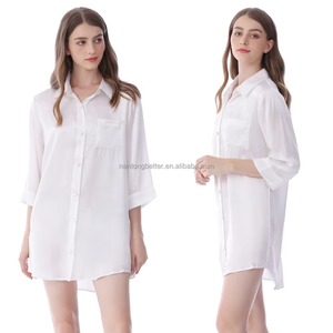 <span class=keywords><strong>Camicia</strong></span> <span class=keywords><strong>da</strong></span> <span class=keywords><strong>notte</strong></span> personalizzata <span class=keywords><strong>camicia</strong></span> <span class=keywords><strong>da</strong></span> <span class=keywords><strong>notte</strong></span> <span class=keywords><strong>da</strong></span> donna di lusso 100% di seta di gelso <span class=keywords><strong>camicia</strong></span> <span class=keywords><strong>da</strong></span> <span class=keywords><strong>notte</strong></span> con bottoni 3/4 abiti <span class=keywords><strong>a</strong></span> maniche <span class=keywords><strong>camicia</strong></span> <span class=keywords><strong>da</strong></span> <span class=keywords><strong>notte</strong></span> pigiami di seta - Product Image 4