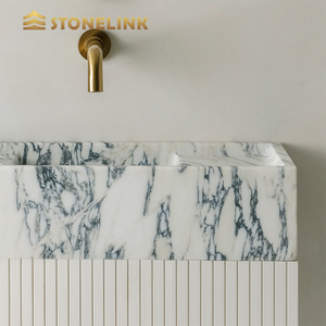 Stolink breccia Italy Viola trắng tím arabescato Tím tĩnh mạch đá cẩm thạch Tấm Đá - Product Image 4