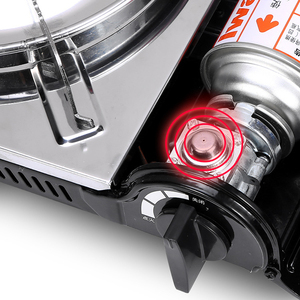 HIX Corée Style Extérieur Grand anneau coupe-<span class=keywords><strong>vent</strong></span> Acier inoxydable plaque de cuisson Brûleur Camping <span class=keywords><strong>Réchaud</strong></span> portable - Product Image 6