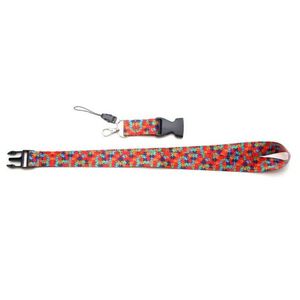 Wholesale OEM Eco-Friendly Water Resistant Badge Holder <b>Lanyard</b> Thermal Transfer Custom Color Personalized Custom Logo Printed - Product Image 4