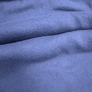 100% Polyester đôi bàn chải duy nhất lắc cực Fleece spandex vải thoáng khí Túi vải Windproof Áo khoác vải cho áo khoác