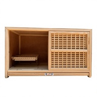 Grande Niche en Bois pour Pigeons 3-en-1 : Élevage, Mating et Cage de Course avec Perchoir, Construction en Bois Durable