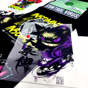 थोक कस्टम लोगो जंबो आकार एनीमे हीट प्रेस ट्रांसफर प्रिंटिंग कार्टून dtf विविध रबर सिलिकॉन पु पालतू - Product Image 1