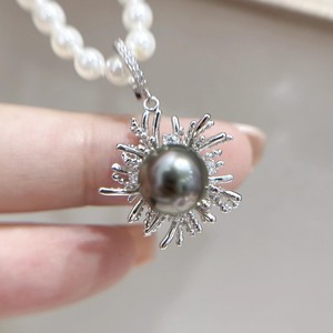 ชุดเครื่องประดับเงินแท้ S925 รุ่น 9186DIY พร้อมจี้รูปโบว์เปล่า สำหรับต่างหูมุก เครื่องประดับแฟชั่น - Product Image 1