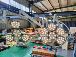 Lampe chirurgicale LED sans ombre, équipement d'éclairage pour opérations hospitalières, lampe de chirurgie vétérinaire, usine certifiée - Product Image 3