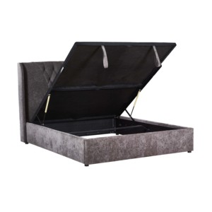 Design semplice all'ingrosso a buon mercato prezzo <span class=keywords><strong>King</strong></span>-<span class=keywords><strong>size</strong></span> letto matrimoniale mobili Full <span class=keywords><strong>Size</strong></span> struttura in legno massiccio letto per la casa - Product Image 6