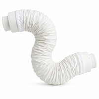 Silencieux en tissu nylon pour ventilateur, nouvelle connexion souple, réduction du bruit, ventilation, nouveau tuyau silencieux pour ventilateur