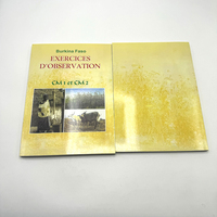 Fabricant chinois d'impression de livres, impression personnalisée en couleur, manuel scolaire à couverture souple pour les étudiants