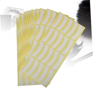 HadiyahBeauty 100 paires d'extensions <span class=keywords><strong>de</strong></span> <span class=keywords><strong>cils</strong></span> autocollants pour les yeux papier <span class=keywords><strong>de</strong></span> dégagement auto-adhésif patchs en papier d'isolation des <span class=keywords><strong>cils</strong></span> - Product Image 3