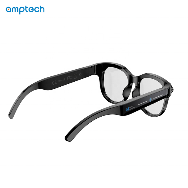AI Smart Glasses With Camera 4K 800W HD Video 155 Language & Accents Chat GPT Music Playback Hands-Free Calls For