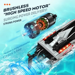 HJ816 2.4G 55km/h <b>Remote</b> <b>Control</b> Waterproof High Speed Yacht <b>Boat</b> Brushless DC Motor <b>Boat</b> - Product Image 2