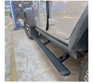 Marchepieds rétractables imperméables électriques pour Jeep Wrangler Rubicon <span class=keywords><strong>4</strong></span> portes, marchepieds latéraux à 6 supports - Product Image 4