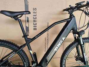 Vélo électrique au lithium pour la montagne et la ville, adulte, 7 vitesses, alliage d'aluminium, moteur haute vitesse, 27,5 pouces, <span class=keywords><strong>homme</strong></span>, femme, tout-terrain, <span class=keywords><strong>course</strong></span> - Product Image 2