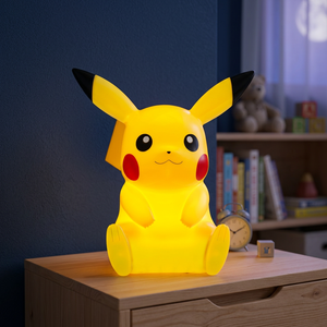 Veilleuse d'Ambiance LED Pokemon Pikachu à Commande Tactile Blanc Chaud 120x155mm Coréenne USB sur Batterie pour Enfants et Salle de Bain - Distributeur en Gros - Product Image 2