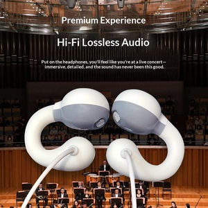 Auricolari Cablati con Clip per <span class=keywords><strong>Orecchio</strong></span>, Cuffie Stereo Reali Senza Perdita di Suono, Non Danneggiano le Orecchie - Product Image 4