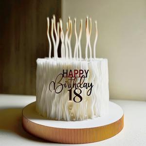 Decoración <span class=keywords><strong>de</strong></span> Pastel <span class=keywords><strong>de</strong></span> Acrílico Estilo Ins <span class=keywords><strong>para</strong></span> <span class=keywords><strong>Cumpleaños</strong></span> Número <span class=keywords><strong>18</strong></span>, Decoración <span class=keywords><strong>de</strong></span> Postre <span class=keywords><strong>para</strong></span> Fiesta <span class=keywords><strong>de</strong></span> <span class=keywords><strong>Cumpleaños</strong></span>, Adorno <span class=keywords><strong>para</strong></span> Pastel - Product Image 1