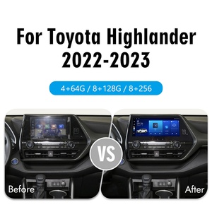 NaviHua New Design Android Car Radio GPS Navigation Multimedia Auto Stereo Carplay Head Unit for Toyota Highlander 2021-2023 - Product Image 2