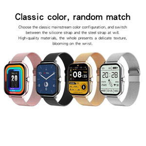 Fitness Tracker Smartwatch <b>with</b> Heart Rate & Sleep Monitor <b>Compass</b> Square Design TFT Display IP67 Waterproof for Android - Product Image 3