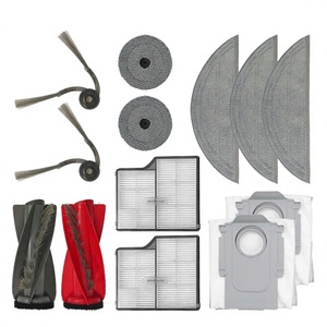 Pièces de rechange pour aspirateur robot <span class=keywords><strong>Roborock</strong></span> P20 PRO/Qrevo Curv/G20S Ultra : brosse principale, brosse latérale, sac à poussière, filtre HEPA, manuel, plastique - Product Image 6