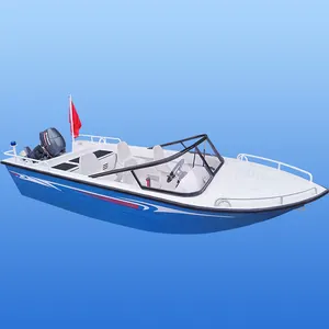 Hoge Kwaliteit 7 Seat 14.8ft Aluminium Speed Vrijetijdsboot Hoge Snelheid Zeeschip Hot Selling