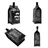 Pochettes à bec verseur personnalisées imprimées numériquement pour jus et boissons, 500 ml