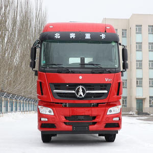 Venta caliente <span class=keywords><strong>precio</strong></span> de fábrica Color rojo usado BEIBEN V3XT Tractor camión EURO VI 10 ruedas 560HP 6X4 remolque cabeza camión - Product Image 2