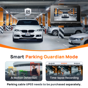 กล้องติดรถยนต์ <span class=keywords><strong>70mai</strong></span> รุ่น A810 Ultra HD 4K พร้อม GPS ในตัว ระบบ ADAS บันทึกอัตโนมัติ มุมมองกว้าง 150 องศา ตรวจจับความเคลื่อนไหว รองรับกล้องหลัง - Product Image 4